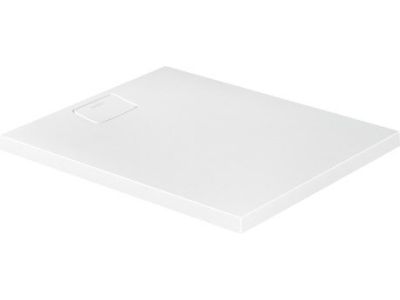 Cadita de dus dreptunghiulara Duravit Stonetto 80x100 cm, compozit alb