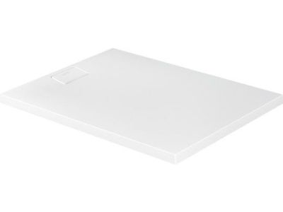 Cadita de dus dreptunghiulara Duravit Stonetto 90x120 cm, compozit alb