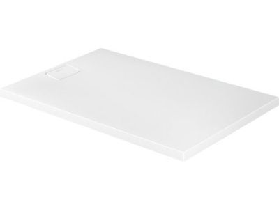 Cadita de dus dreptunghiulara Duravit Stonetto 90x140 cm, compozit alb