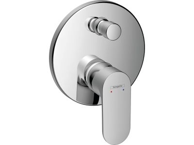 Baterie cada - dus Hansgrohe Rebris S montaj incastrat, necesita corp ingropat, crom