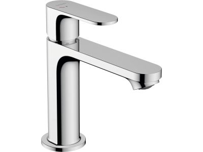 Baterie lavoar Hansgrohe Rebris S 110 CoolStart EcoSmart+, ventil pop-up, crom