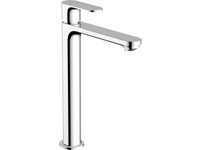 Baterie lavoar Hansgrohe Rebris S 240 CoolStart EcoSmart+, ventil pop-up, pentru lavoar tip bol, crom