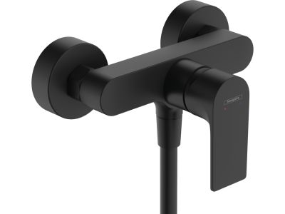 Baterie dus Hansgrohe Rebris E, negru mat