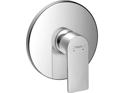 Baterie dus Hansgrohe Rebris E montaj incastrat, necesita corp ingropat, crom
