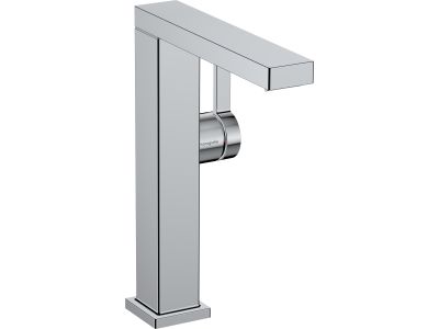 Baterie lavoar Hansgrohe Tecturis E 210 Fine, pipa pivotanta, CoolStart, ventil click-clack, crom