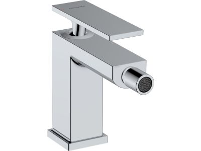 Baterie bideu Hansgrohe Tecturis E, ventil pop-up, crom