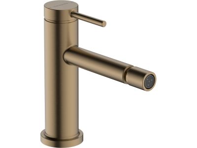 Baterie bideu Hansgrohe Tecturis S, ventil pop-up inclus, bronz periat