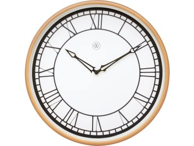 Ceas de perete NeXtime Kyle 30cm, alb-roz