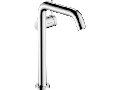 Baterie lavoar Hansgrohe Tecturis S 240 Fine pentru lavoare tip bol, CoolStart, ventil click-clack, crom