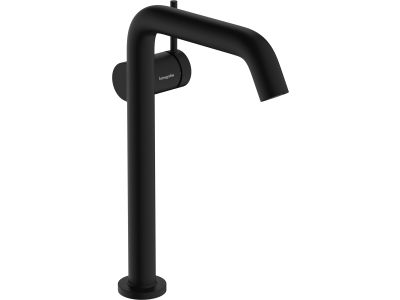 Baterie lavoar Hansgrohe Tecturis S 240 Fine pentru lavoare tip bol, CoolStart, ventil click-clack, negru mat
