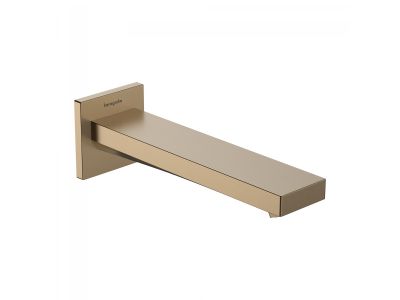 Pipa cada Hansgrohe Tecturis E 19.8cm, bronz periat