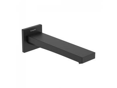 Pipa cada Hansgrohe Tecturis E 19.8cm, negru mat