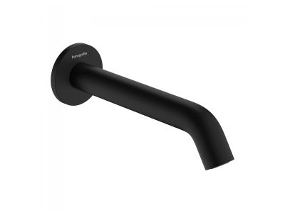 Pipa cada Hansgrohe Tecturis S 19.8cm, negru mat