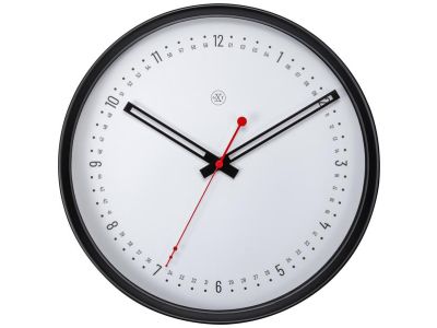Ceas de perete NeXtime Sweden 30cm, negru-alb