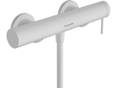 Baterie dus Hansgrohe Tecturis S, alb mat