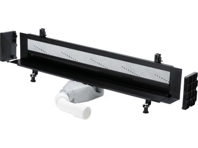 Rigola de pardosela pentru dus Viega Advantix Vario, montaj la perete, ajustabil pe lungime 30-120cm, pardoseli minim 70mm