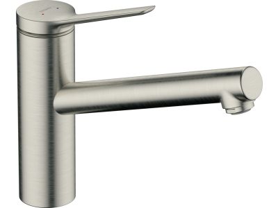 Baterie bucatarie Hansgrohe Zesis M33 150 1 jet, inox optic