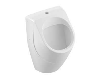 Urinal Villeroy & Boch O.Novo 33.5x32cm cu alimentare superioara, alb