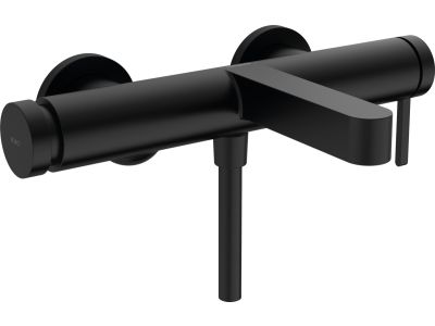 Baterie cada Hansgrohe Finoris, negru mat