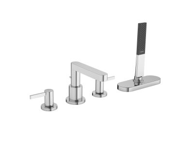 Baterie cada Hansgrohe Finoris din 4 elemente, montare pe cada, necesita corp sBox, crom