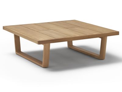 Masuta cafea exterior Point Heritage 103x103x33.5cm, lemn Teak natural