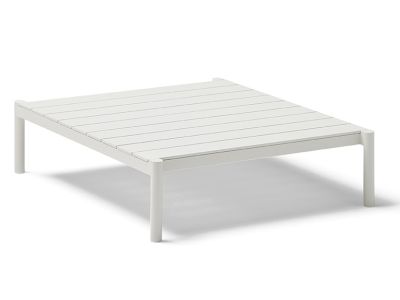 Masuta cafea de exterior Point Origin, aluminiu, 90x103x30.5cm, crem