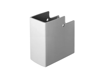 Semipicior Duravit 2nd-floor, alb