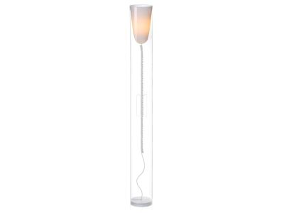 Lampadar Kartell Toobe design Ferruccio Laviani, h170cm, d20cm, transparent