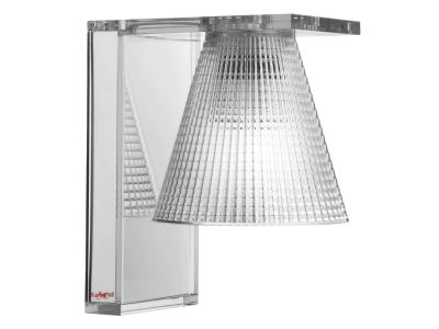 Aplica Kartell Light Air design Eugeni Quitllet, 21x14x17cm, transparent