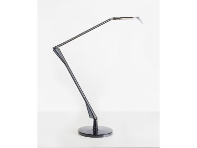 Veioza Kartell Aledin Tec design Alberto & Francesco Meda, fumuriu transparent