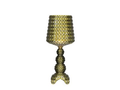 Veioza Kartell Mini Kabuki design Ferruccio Laviani, LED 8.4W, h70cm, verde