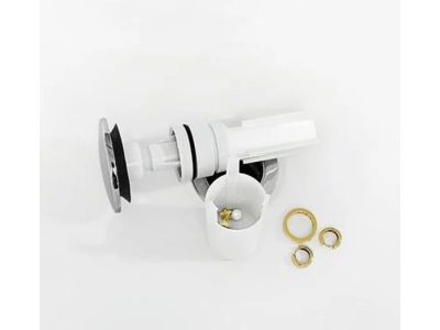 Set sifon lavoar Villeroy & Boch EasyAcces cu ventil Push-Open, crom