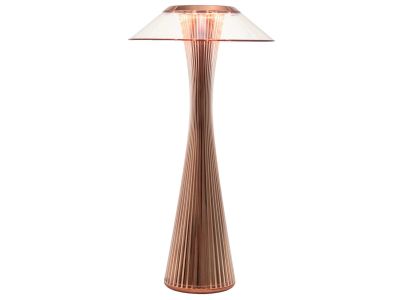 Veioza Kartell Space design Adam Tihany, LED, 15x30cm, cupru metalizat