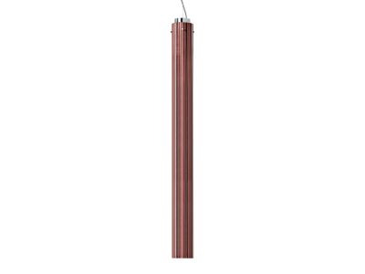 Suspensie Kartell by Laufen Rifly design Ludovica & Roberto Palomba, LED 10W, h90cm, cupru metalizat