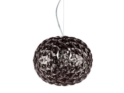 Suspensie Kartell Planet design Tokujin Yoshioka, LED, d31cm, h27cm, fumuriu