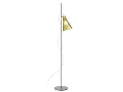 Lampadar Kartell K-LUX design Rodolfo Dordoni, h 165cm, negru-verde
