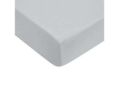 Cearceaf de pat cu elastic Descamps Tempo 140x200cm, Brume