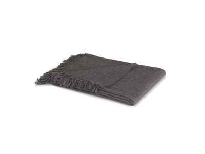 Pled Descamps Etoffe 130x180cm, lana baby alpaca, gri