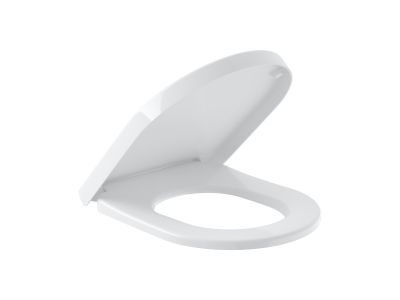 Capac wc Villeroy & Boch Avento detasabil, cu inchidere lenta, alb