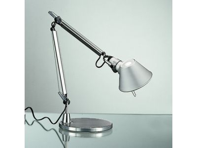 Veioza Artemide Tolomeo Micro Tavolo design Michele De Lucchi , Giancarlo Fassina, LED 9.6W, aluminiu