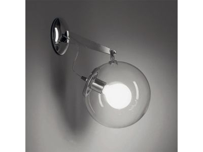 Aplica Artemide Miconos design Ernesto Gismondi, transparent