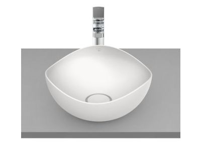 Lavoar tip bol Roca Ohtake 37.5x37.5cm, alb mat