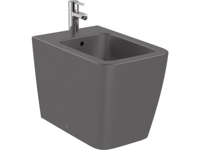 Bideu Roca Inspira Square back-to-wall, 370x560cm, onyx