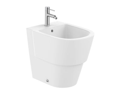Bideu Roca Tura back-to-wall, 50x36cm, alb mat
