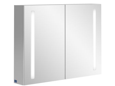 Dulap cu oglinda Villeroy & Boch My View 14, iluminare LED, 100x75x17.3cm