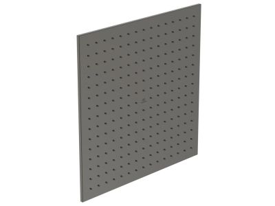 Palarie de dus Ideal Standard Ideal Rain Square 400x400, gri magnetic