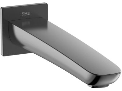 Pipa cada Roca Insignia 233mm, brushed titanium black