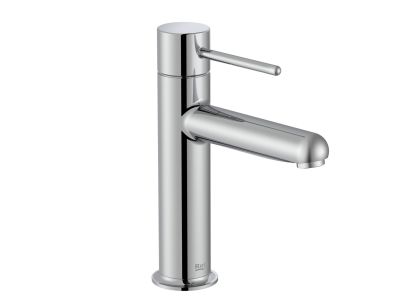 Baterie lavoar Roca NU S, Cold Start, fara ventil, maneta pin, Crom