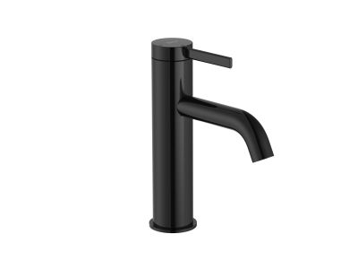 Baterie lavoar Roca Ona Cold Start, ventil click-clack, titanium black
