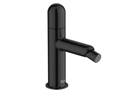 Baterie bideu Roca NU, fara ventil, maneta dome, Titanium Black